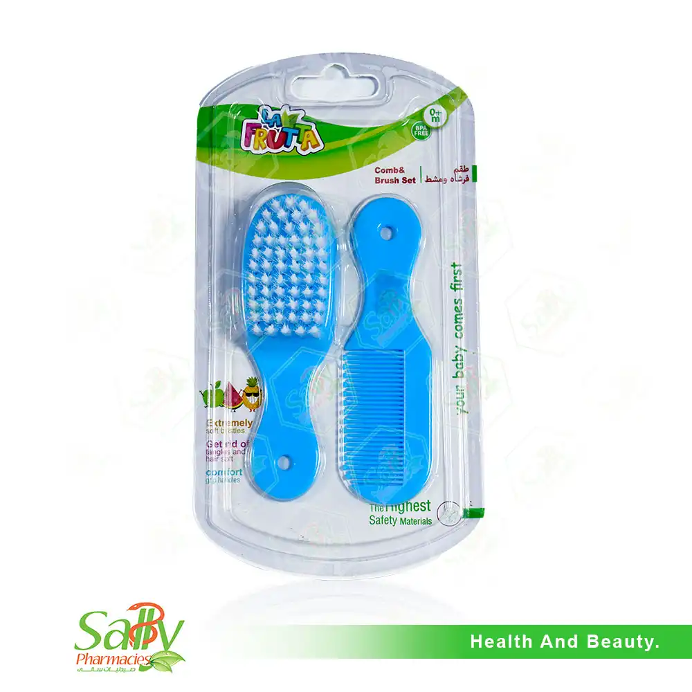 La Frutta Baby Soft Brush & Comb Set (22601) | null