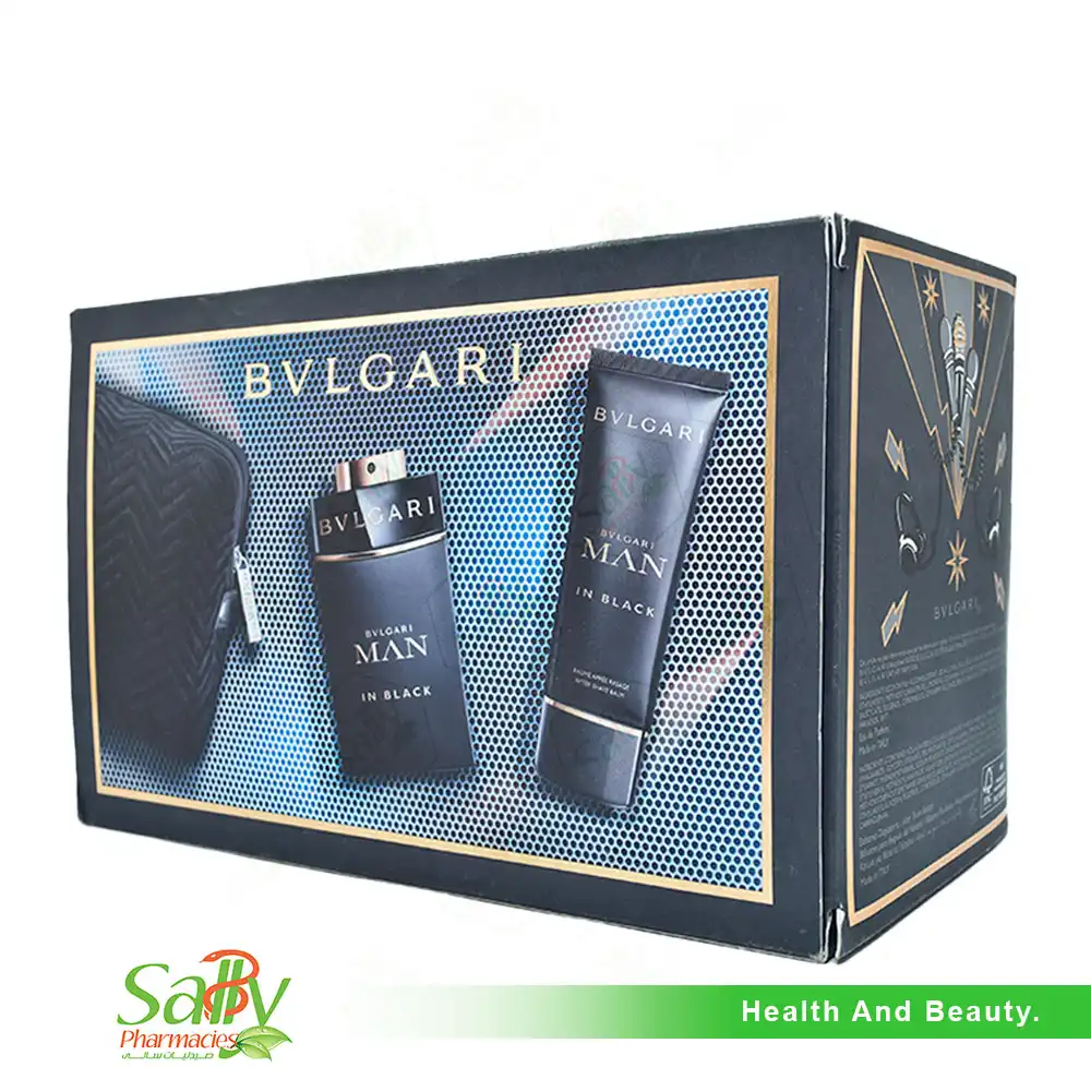 Bvlgari Set For Men Man In Black EDP 100 ml After Shave Balm 100 ml