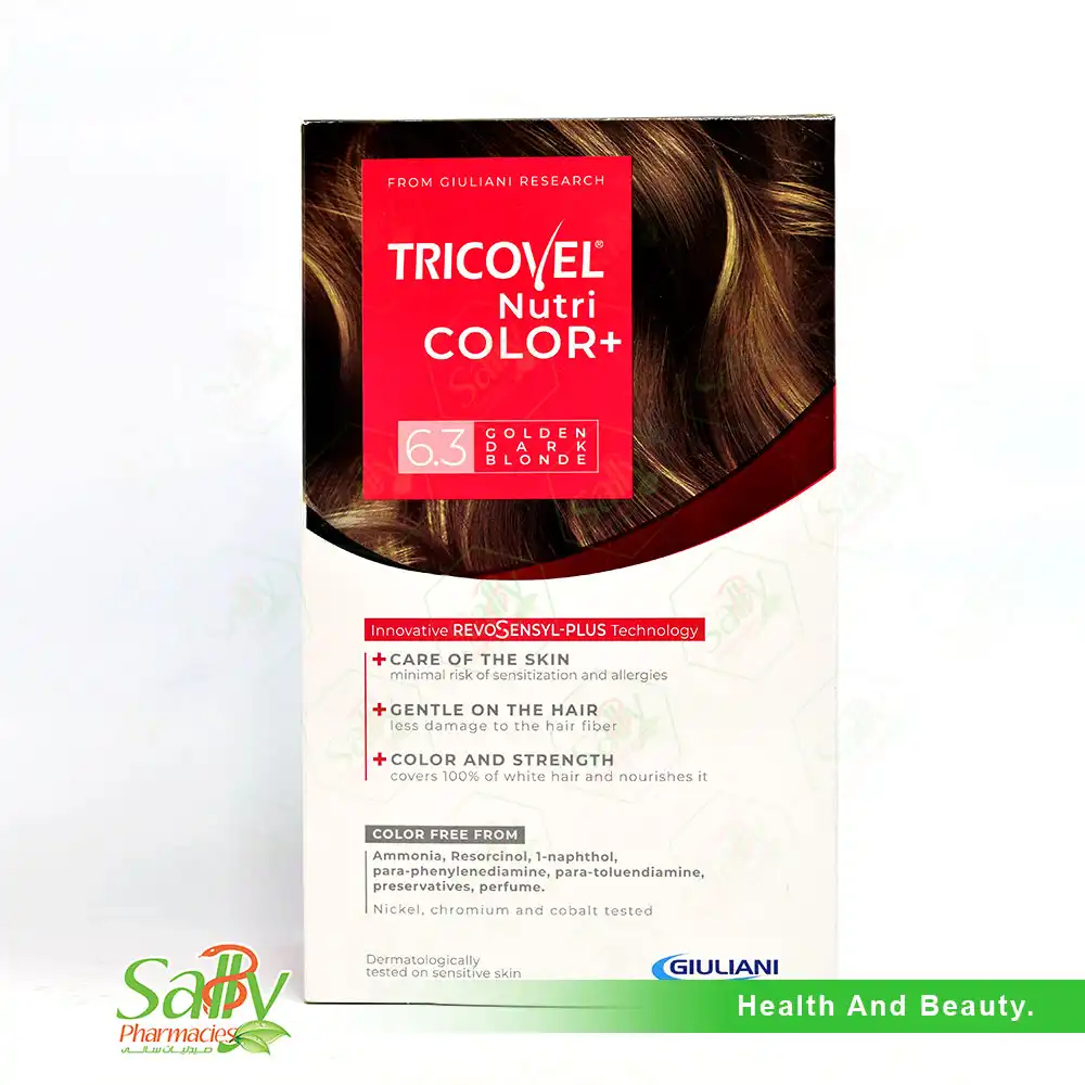 Tricovel Nutri Color+ (6.3) Golden Dark Blonde 40 ml